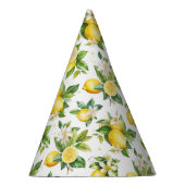 Chapeaux De Fètes Motif citron, Fleurs de citron, Feuilles, Citrus (Droite)