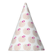 Chapeaux De Fètes motif citrouille rose (Droite)