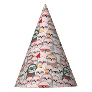Chapeaux De Fètes Motif comique de paresse