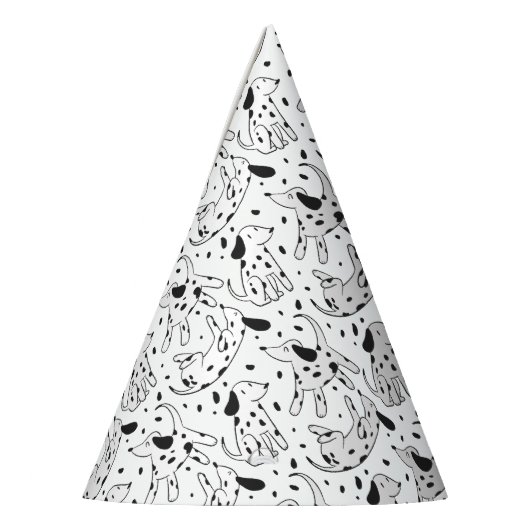 Chapeaux De Fètes Motif dalmate (Gauche)