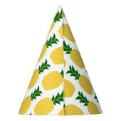 Chapeaux De Fètes Motif d'ananas jaune (Dos)