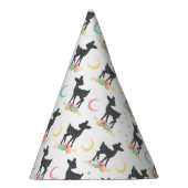 Chapeaux De Fètes Motif de cerfs, Cerf de bébé, Boho, Fleurs, Lune (Droite)