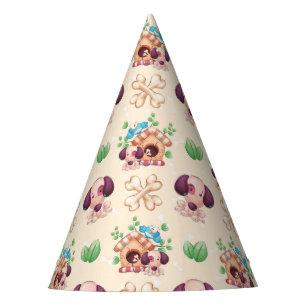 Chapeaux De Fètes Motif de chien adorable 