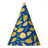 Chapeaux De Fètes Motif de citron méditerranéen (Gauche)