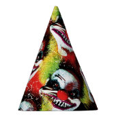 Chapeaux De Fètes motif de clown d'horreur déplaisant (Droite)