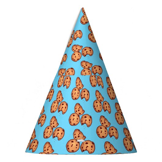 Chapeaux De Fètes Motif de cookies à puces de chocolat (Gauche)