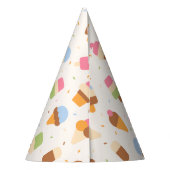 Chapeaux De Fètes Motif de crème glacée, cône de crème glacée, Popsi (Dos)