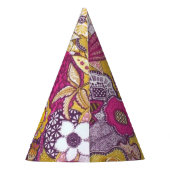 Chapeaux De Fètes Motif de fleurs (Dos)
