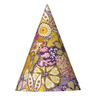 Chapeaux De Fètes Motif de fleurs