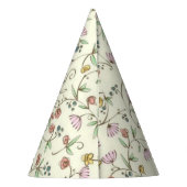 Chapeaux De Fètes Motif de fleurs (Dos)