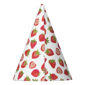 Chapeaux De Fètes Motif de fraise (Dos)