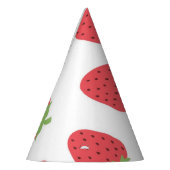 Chapeaux De Fètes Motif de fraises (Gauche)