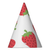 Chapeaux De Fètes Motif de fraises (Droite)