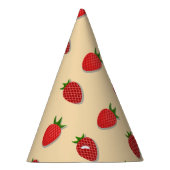 Chapeaux De Fètes Motif de fraises pour les fruits à l'été bonnes vi (Droite)