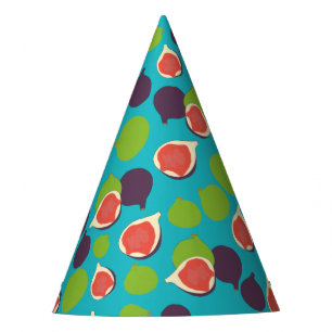 Chapeaux De Fètes Motif de fruits d'été à la fibre méditerranéenne