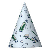 Chapeaux De Fètes Motif de golf (Devant)