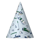 Chapeaux De Fètes Motif de golf (Gauche)