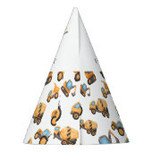 Chapeaux De Fètes Motif de la partie Camion de construction (Dos)