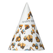 Chapeaux De Fètes Motif de la partie Camion de construction (Gauche)