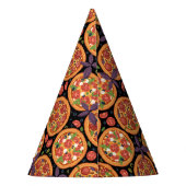 Chapeaux De Fètes motif de la pizza cool  (Dos)