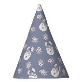 Chapeaux De Fètes Motif de lamas et de fleurs (Droite)