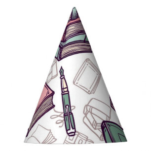 Chapeaux De Fètes Motif de livre