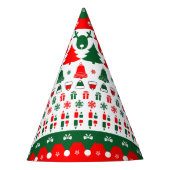 Chapeaux De Fètes Motif de Noël (Devant)