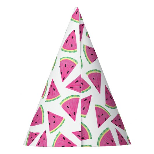 Chapeaux De Fètes Motif de pastèque (Dos)