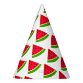 Chapeaux De Fètes Motif de pastèque (Gauche)