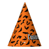 Chapeaux De Fètes Motif de silhouettes de chaume (Gauche)