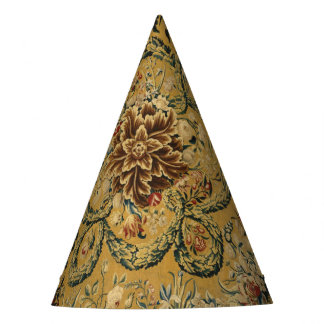 Chapeaux De Fètes Motif de tapis floral vintage coloré