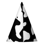 Chapeaux De Fètes Motif de vache noir et blanc (Dos)