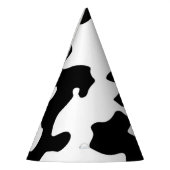Chapeaux De Fètes Motif de vache noir et blanc (Gauche)