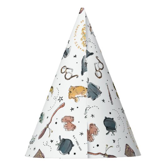 Chapeaux De Fètes Motif d'icônes HARRY POTTER™ (Dos)