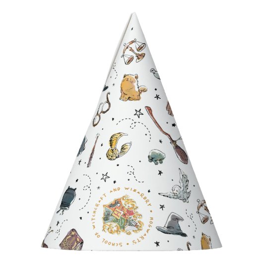 Chapeaux De Fètes Motif d'icônes HARRY POTTER™ (Gauche)