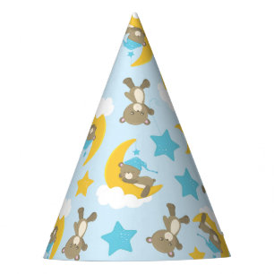 Chapeaux De Fètes Motif D'Ours, Mignonnes Ours, Nounours, Étoiles