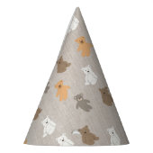 Chapeaux De Fètes Motif d'ours mou (Gauche)