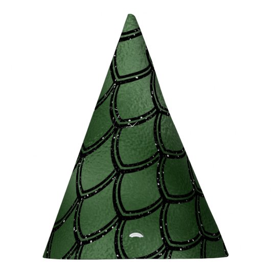 Chapeaux De Fètes Motif du serpent serpent vert (Droite)