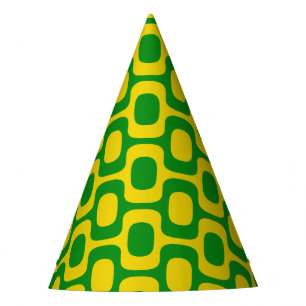 Chapeaux De Fètes Motif du trottoir d'Ipanema, Motif de plage, Brési