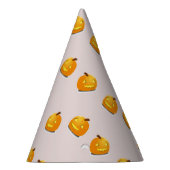 Chapeaux De Fètes Motif en chef citrouille orange (Droite)