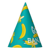Chapeaux De Fètes Motif épluché drôle de bananes (Gauche)