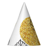 Chapeaux De Fètes motif feuille (Gauche)