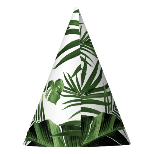 Chapeaux De Fètes Motif Feuille de la jungle tropicale n° 12 (éditio (Dos)