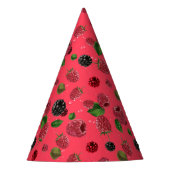 Chapeaux De Fètes Motif framboise (Devant)