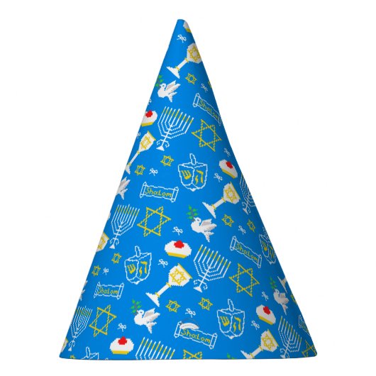 Chapeaux De Fètes Motif Hanoukka (Droite)