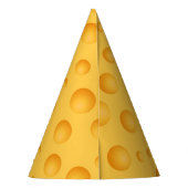 Chapeaux De Fètes Motif jaune de fromage (Dos)