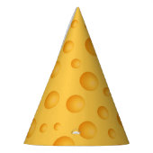 Chapeaux De Fètes Motif jaune de fromage (Gauche)