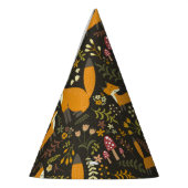 Chapeaux De Fètes Motif migre Woodland Fox (Gauche)