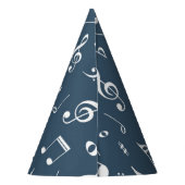 Chapeaux De Fètes Motif musical (Dos)