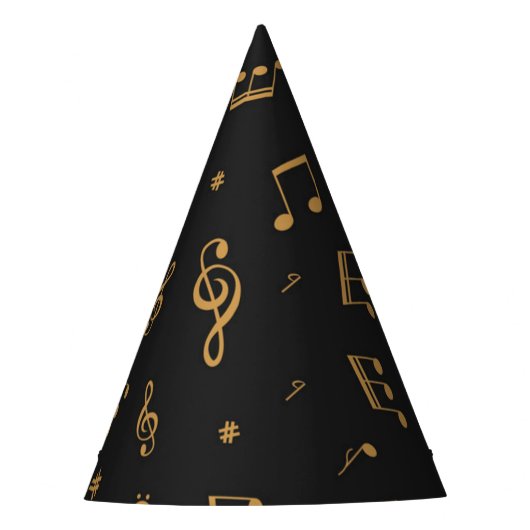 Chapeaux De Fètes Motif musical (Devant)